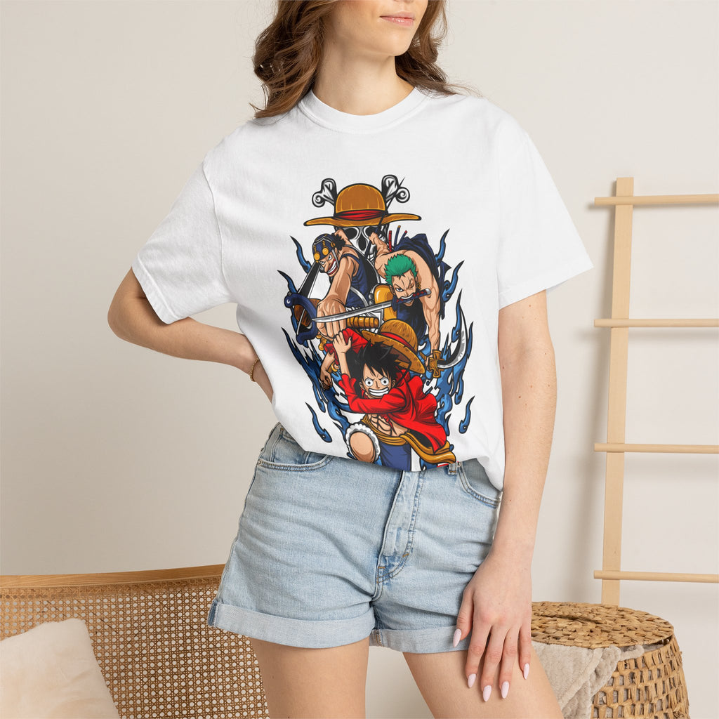 One Piece Luffy Crew Graphic T-Shirt