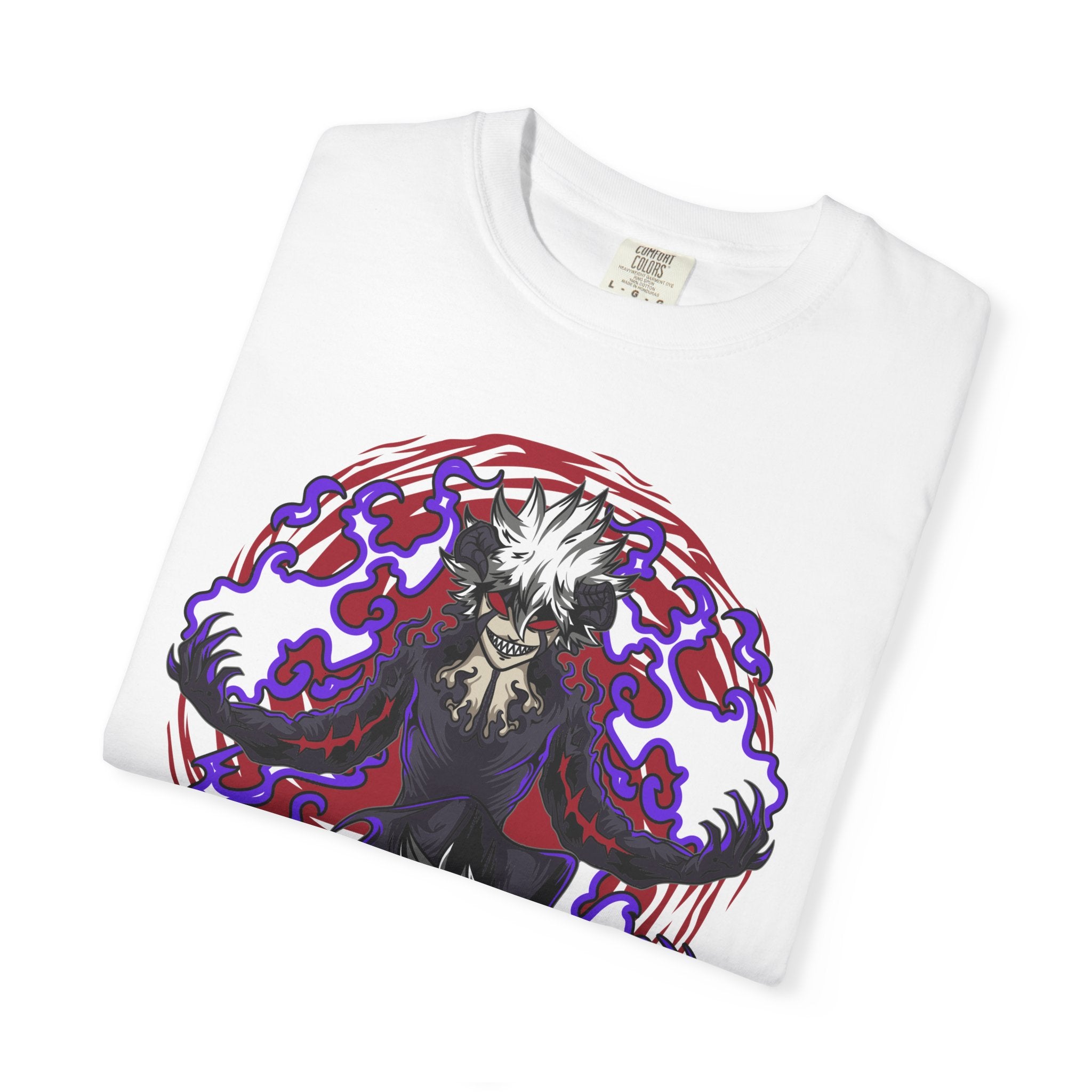 Anime Demon Warrior T-Shirt — Dark Spirit Graphic Tee