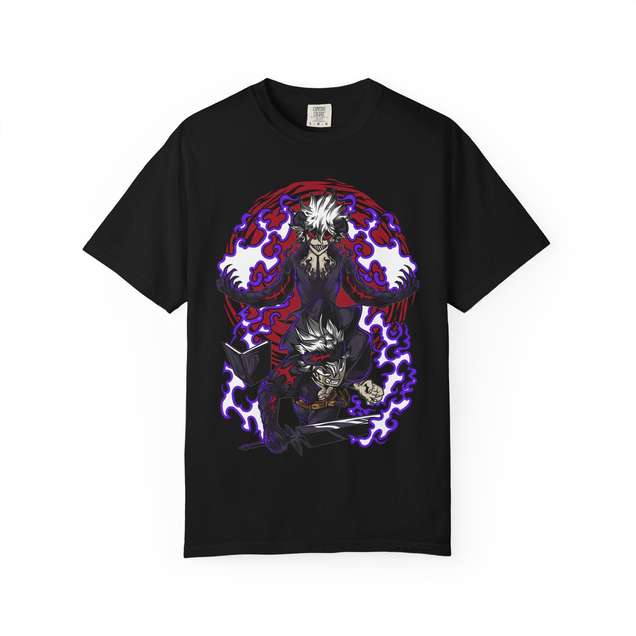 Anime Demon Warrior T-Shirt — Dark Spirit Graphic Tee