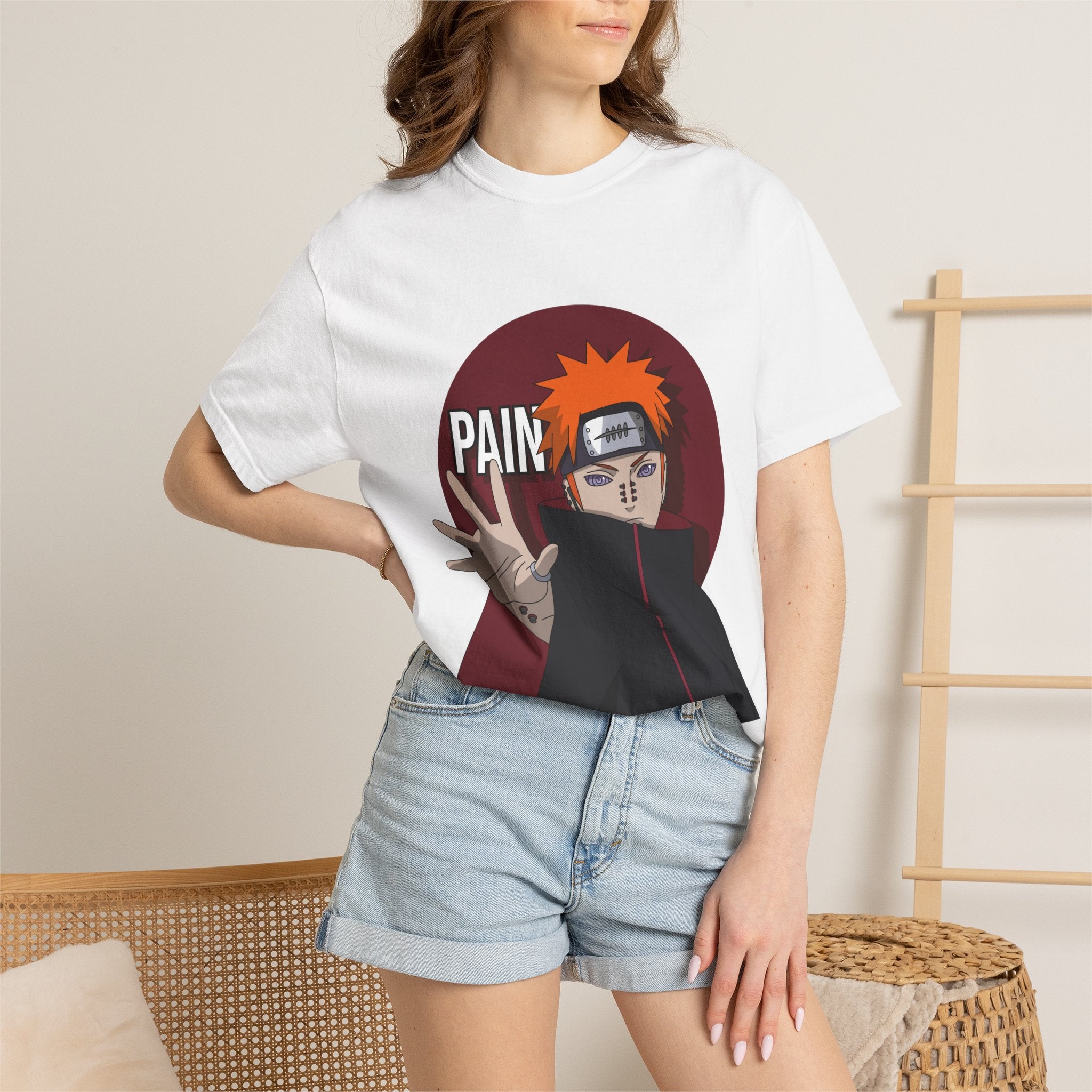 Pain Anime Character T-Shirt — Edgy Manga Villain Graphic Tee