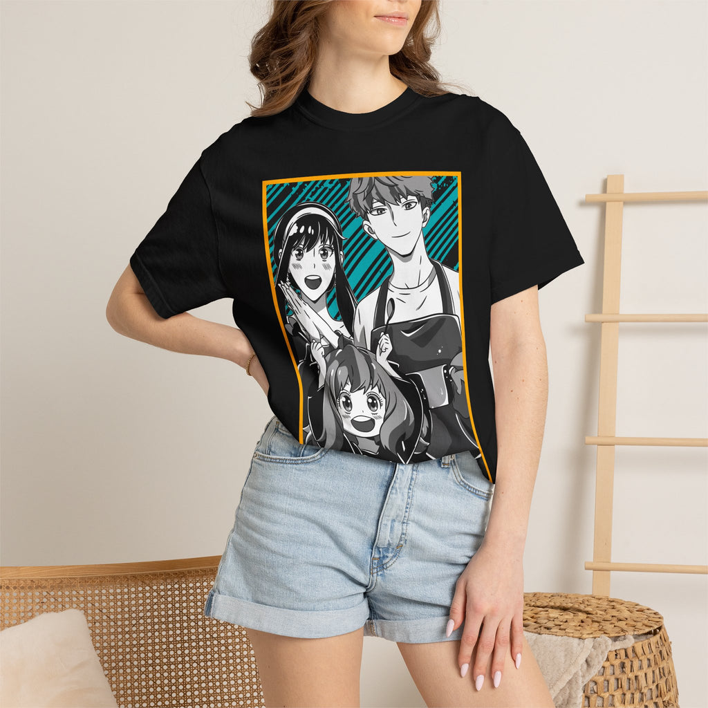 Spy×Family Anime T-Shirt — Anya, Loid & Yor Family Portrait Tee