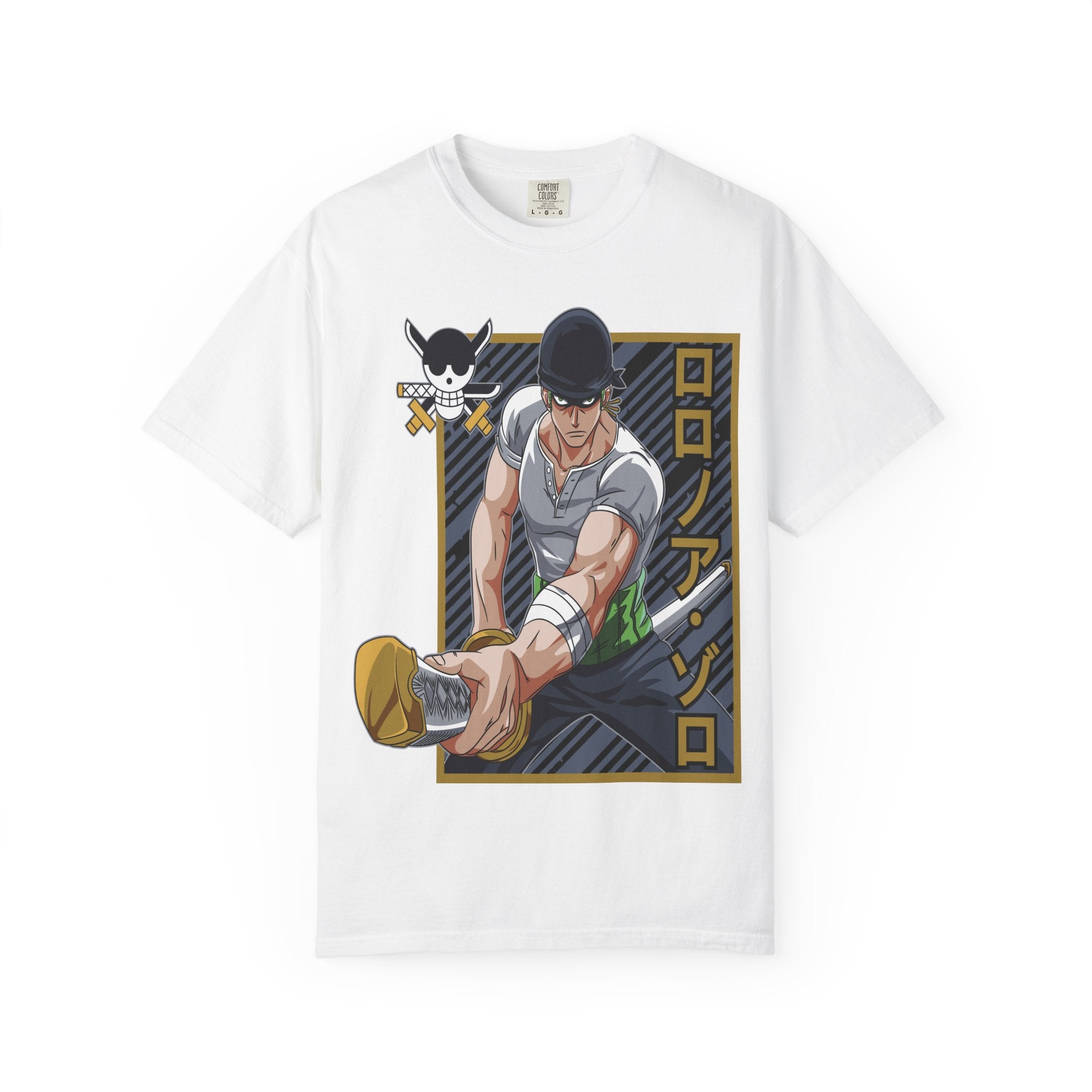 Anime Character T‑Shirt — Dynamic Baseball Throw Graphic