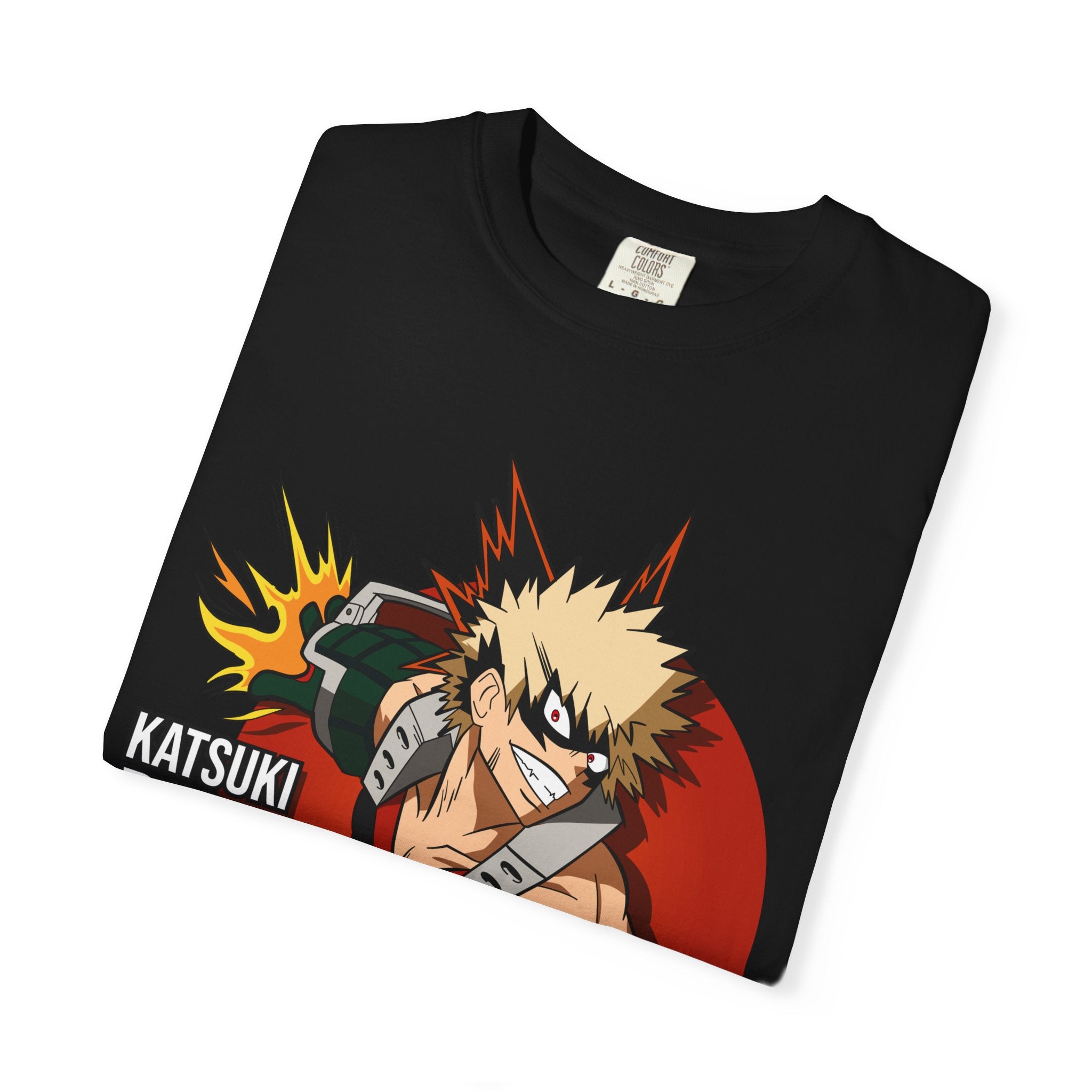 Bakugo Hero T-Shirt — Explosive Action Anime Tee