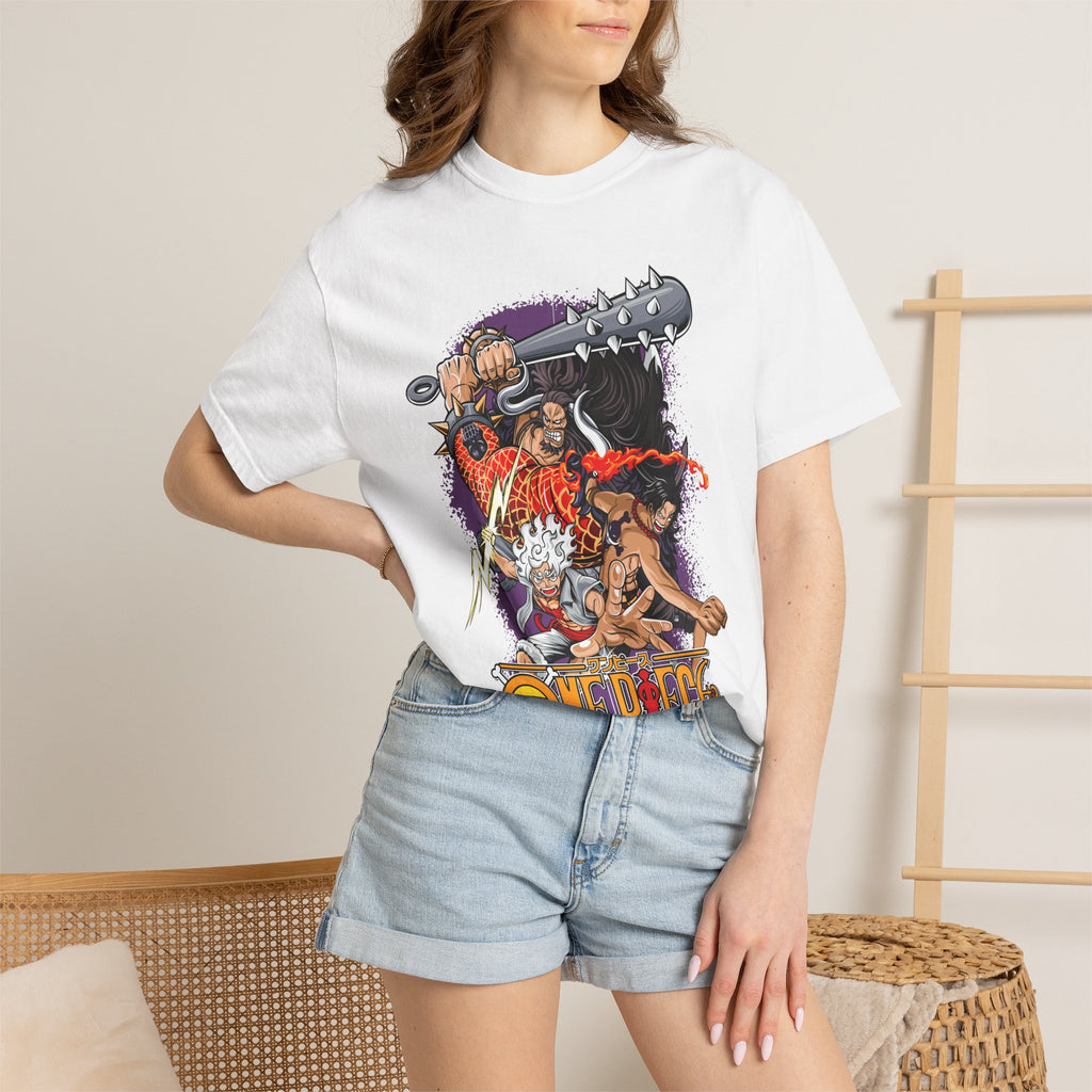 One Piece Characters Graphic T-Shirt — Anime Pirate Crew Tee