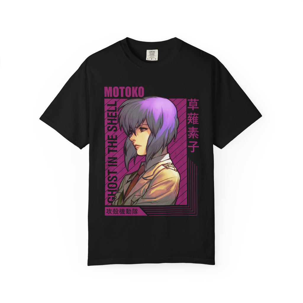 Motoko Kusanagi Retro Anime T-Shirt — Ghost in the Shell Graphic Tee