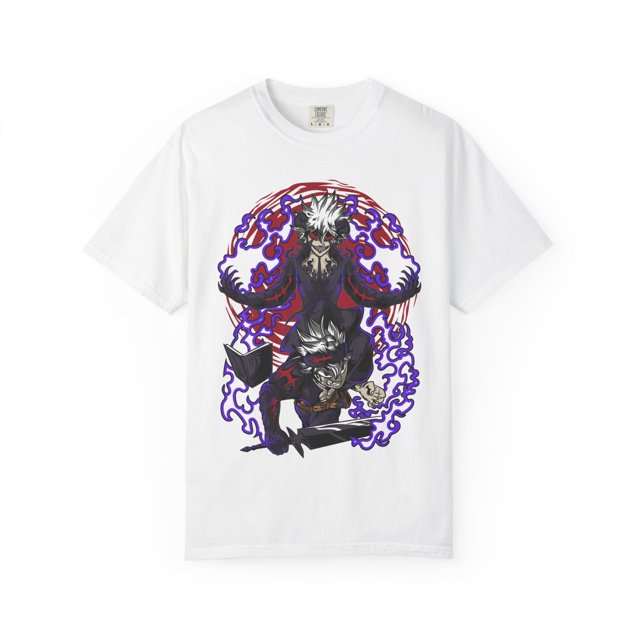 Anime Demon Warrior T-Shirt — Dark Spirit Graphic Tee