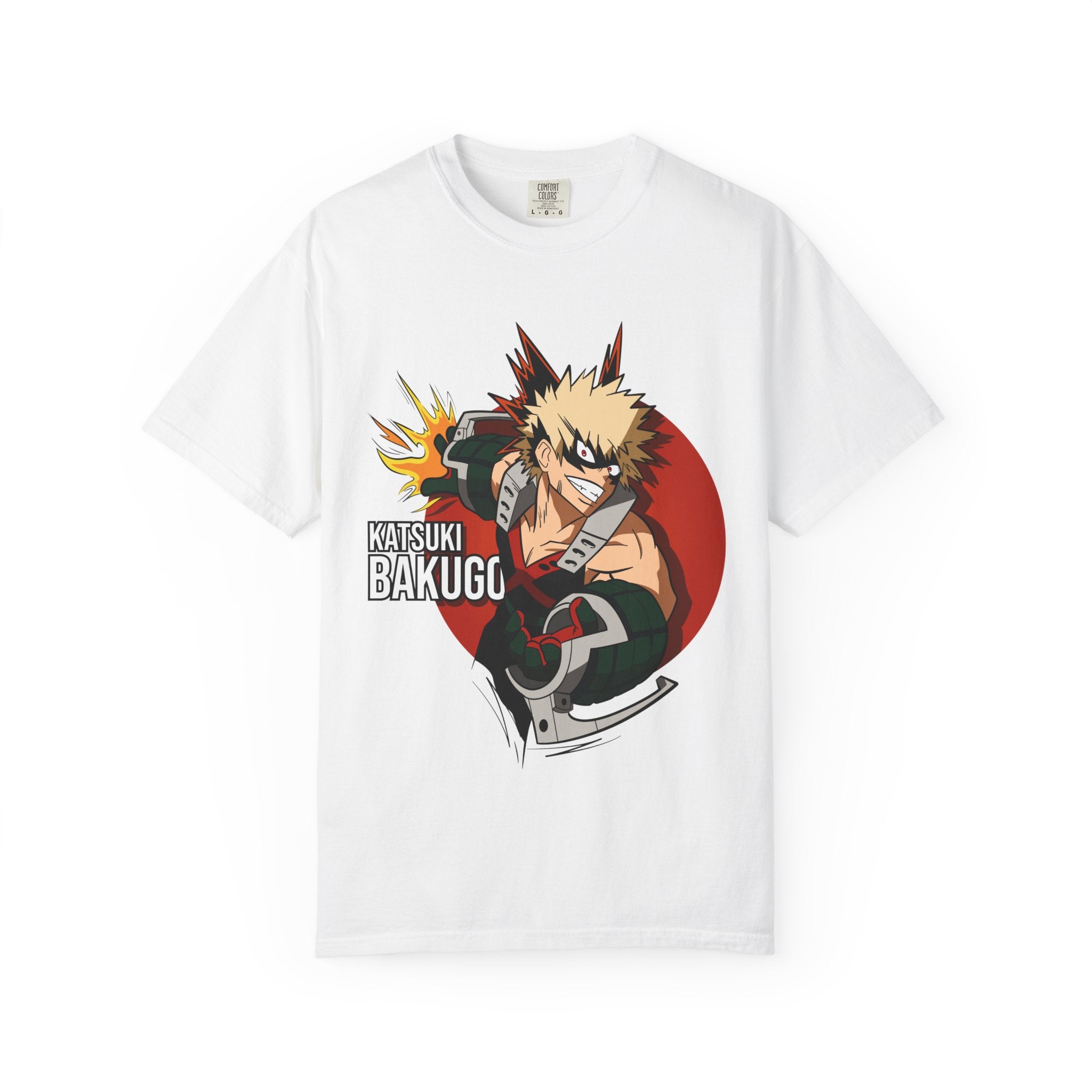 Bakugo Hero T-Shirt — Explosive Action Anime Tee