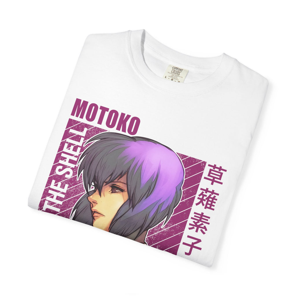 Motoko Kusanagi Retro Anime T-Shirt — Ghost in the Shell Graphic Tee