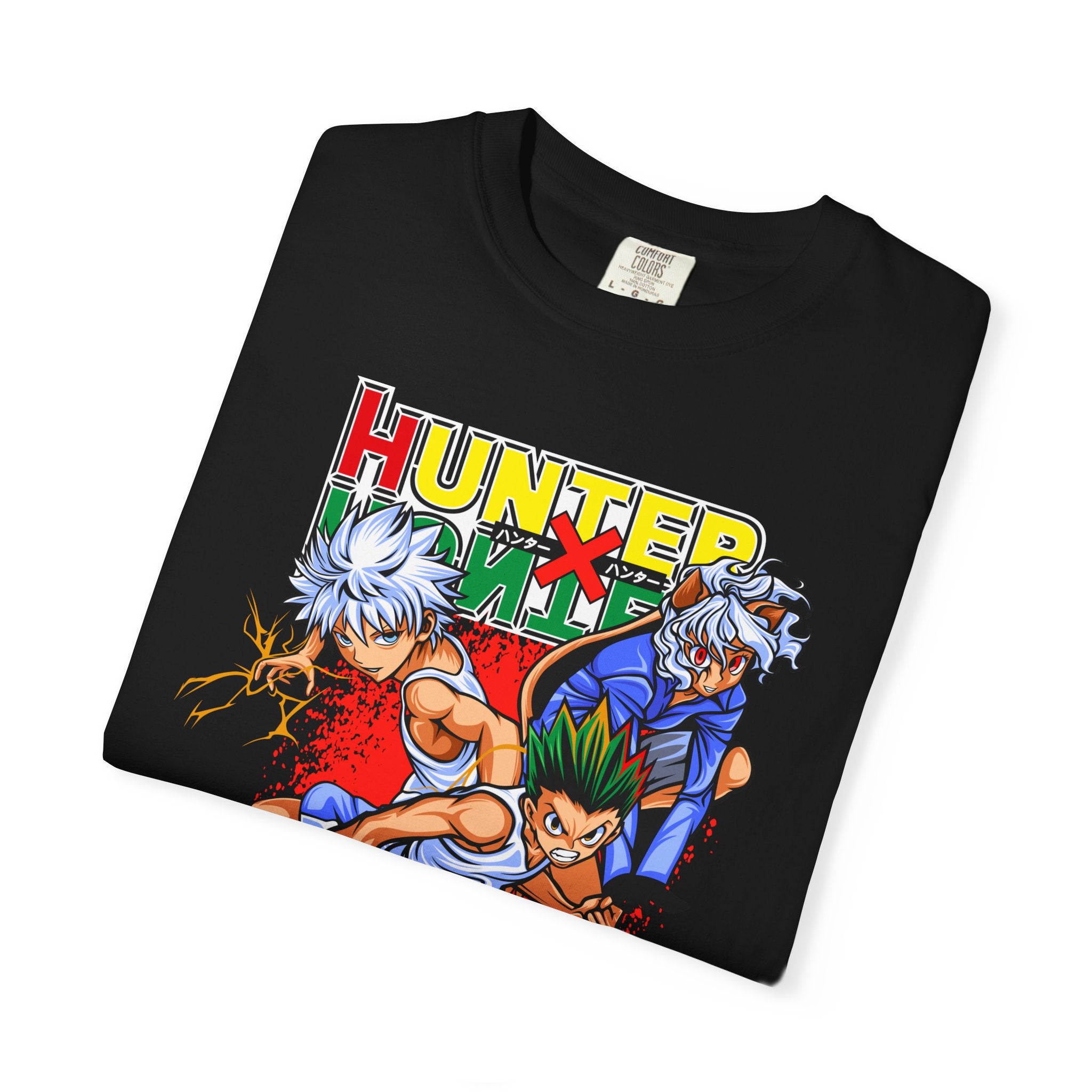 Hunter x Hunter Action Tee — Gon & Killua Anime Graphic T-Shirt