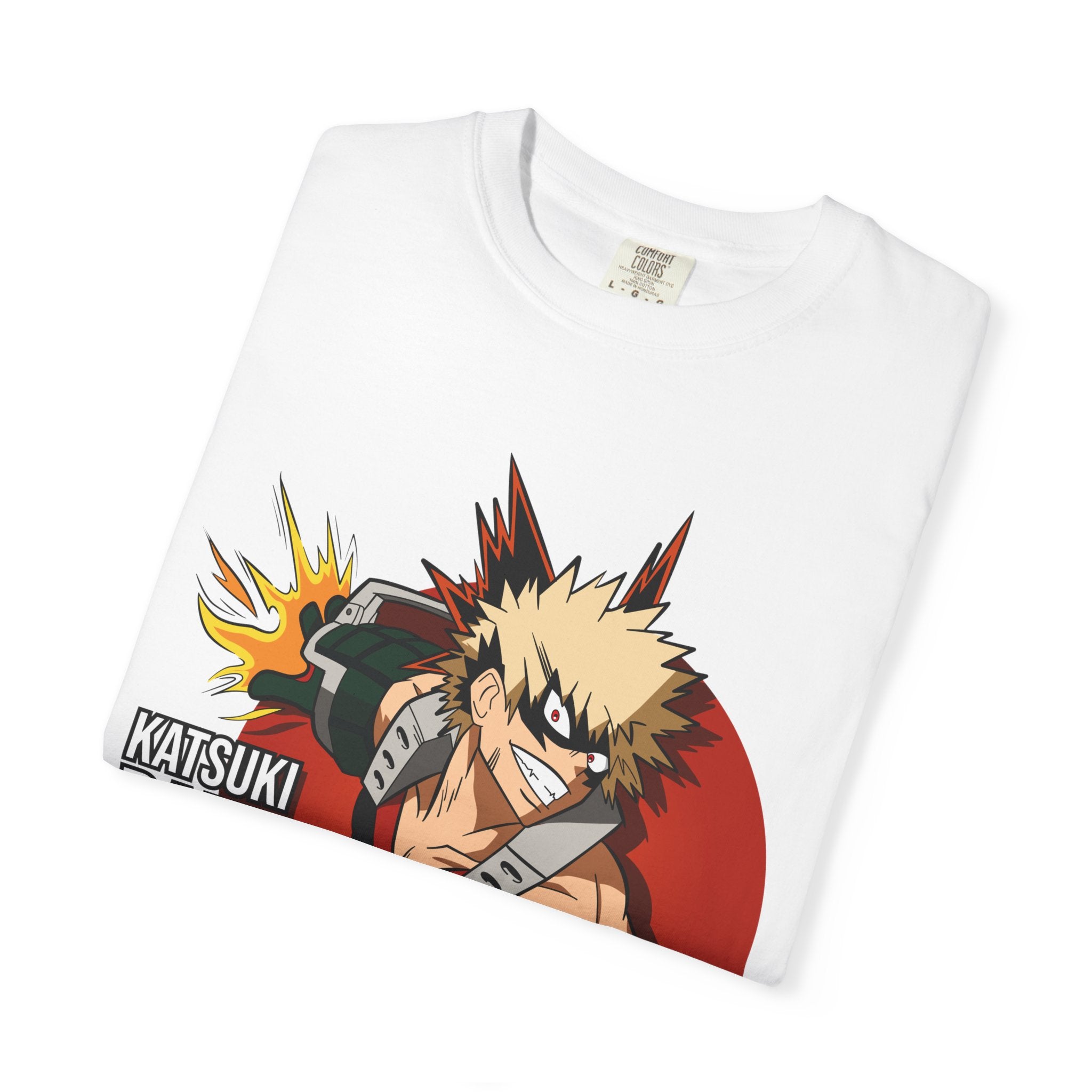 Bakugo Hero T-Shirt — Explosive Action Anime Tee
