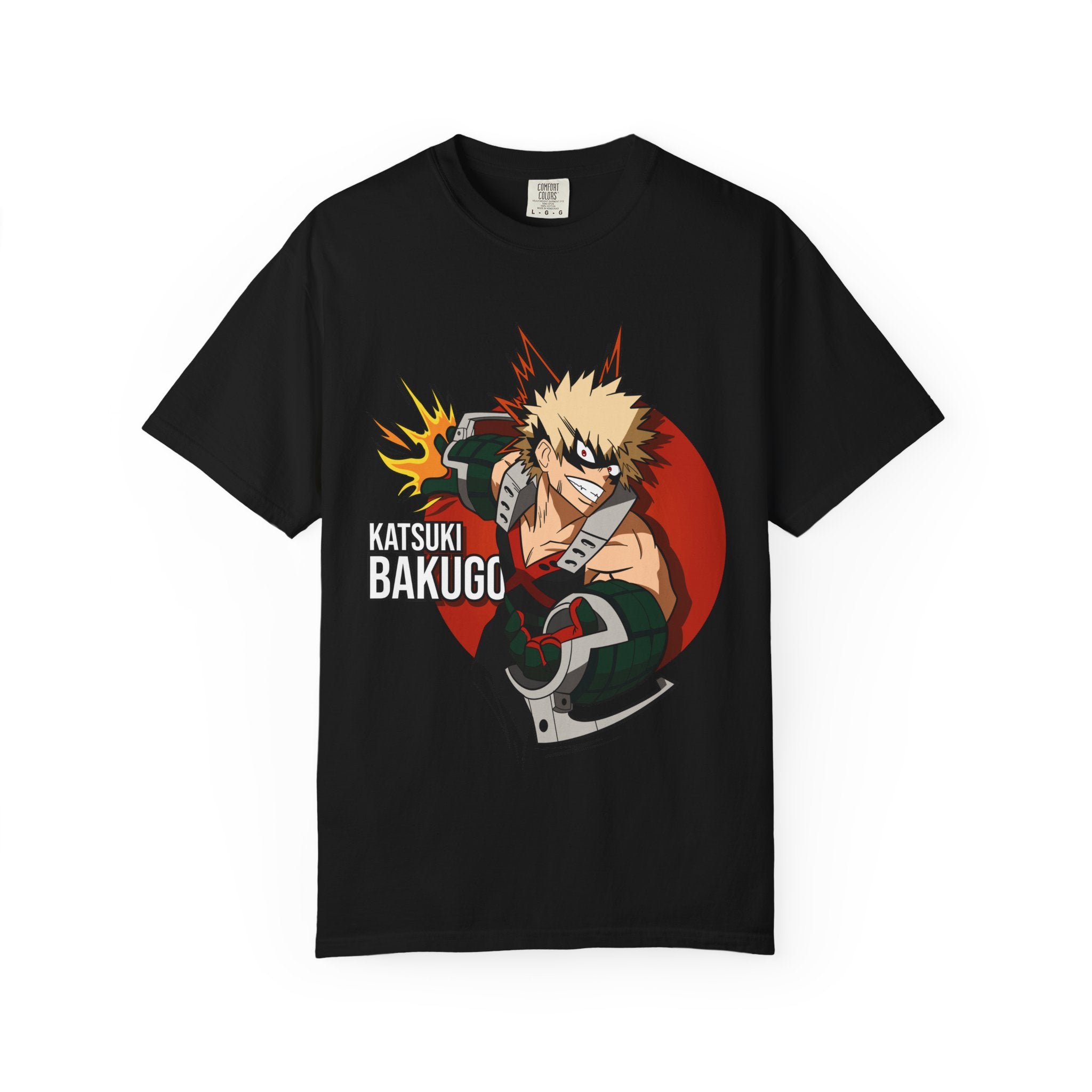 Bakugo Hero T-Shirt — Explosive Action Anime Tee