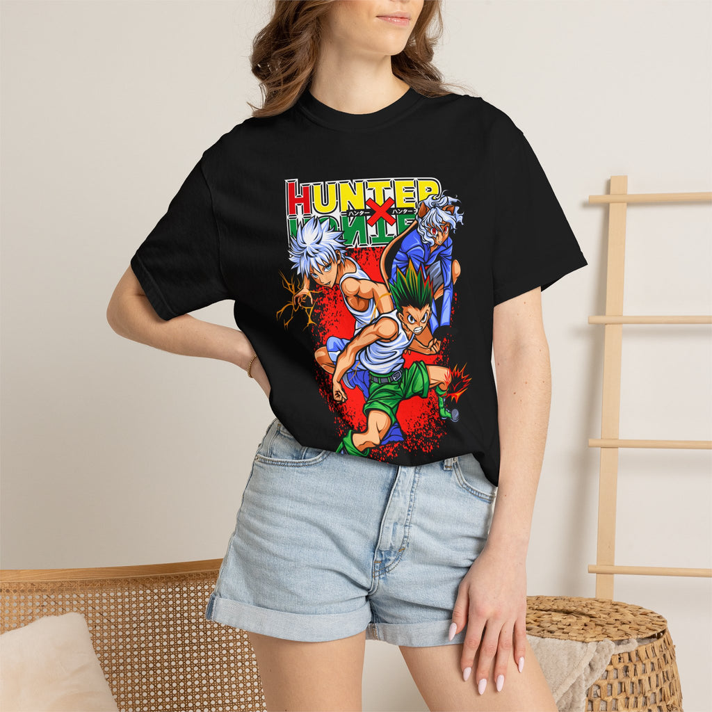 Hunter x Hunter Action Tee — Gon & Killua Anime Graphic T-Shirt