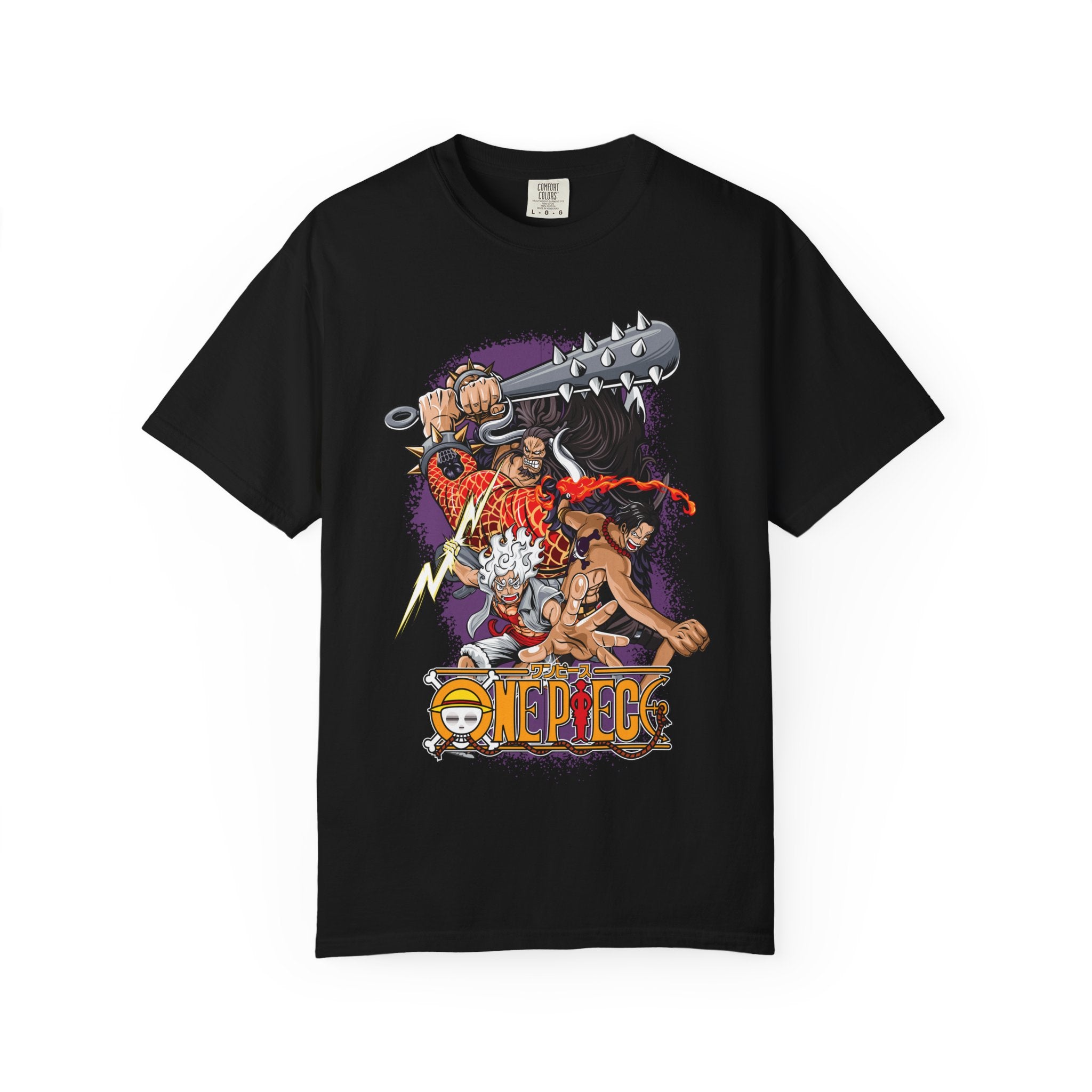 One Piece Characters Graphic T-Shirt — Anime Pirate Crew Tee