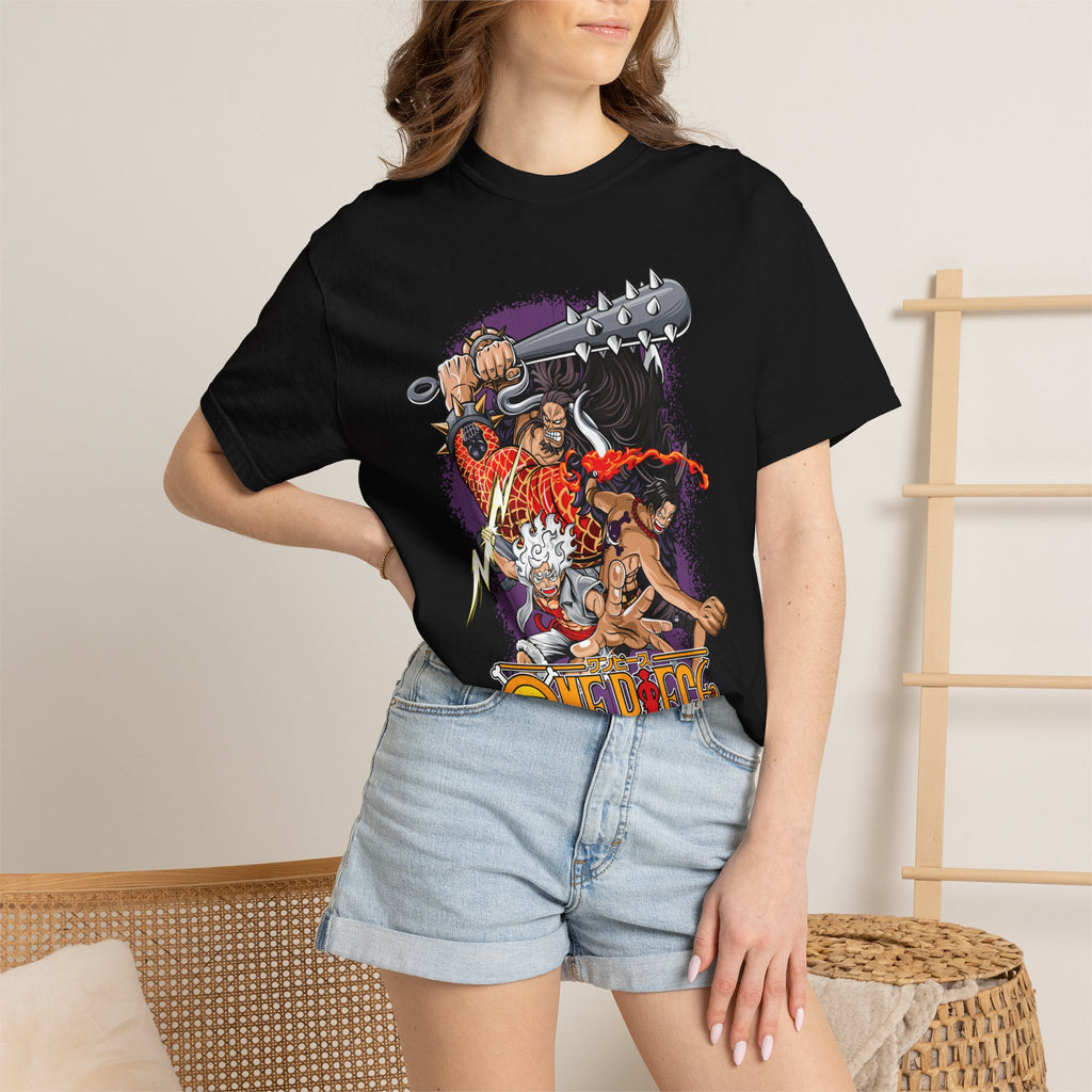 One Piece Characters Graphic T-Shirt — Anime Pirate Crew Tee