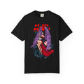 Angel Pinup Graphic T-Shirt — ‘LOVE’ Gothic Winged Woman Tee