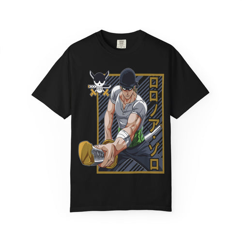 Anime Character T‑Shirt — Dynamic Baseball Throw Graphic