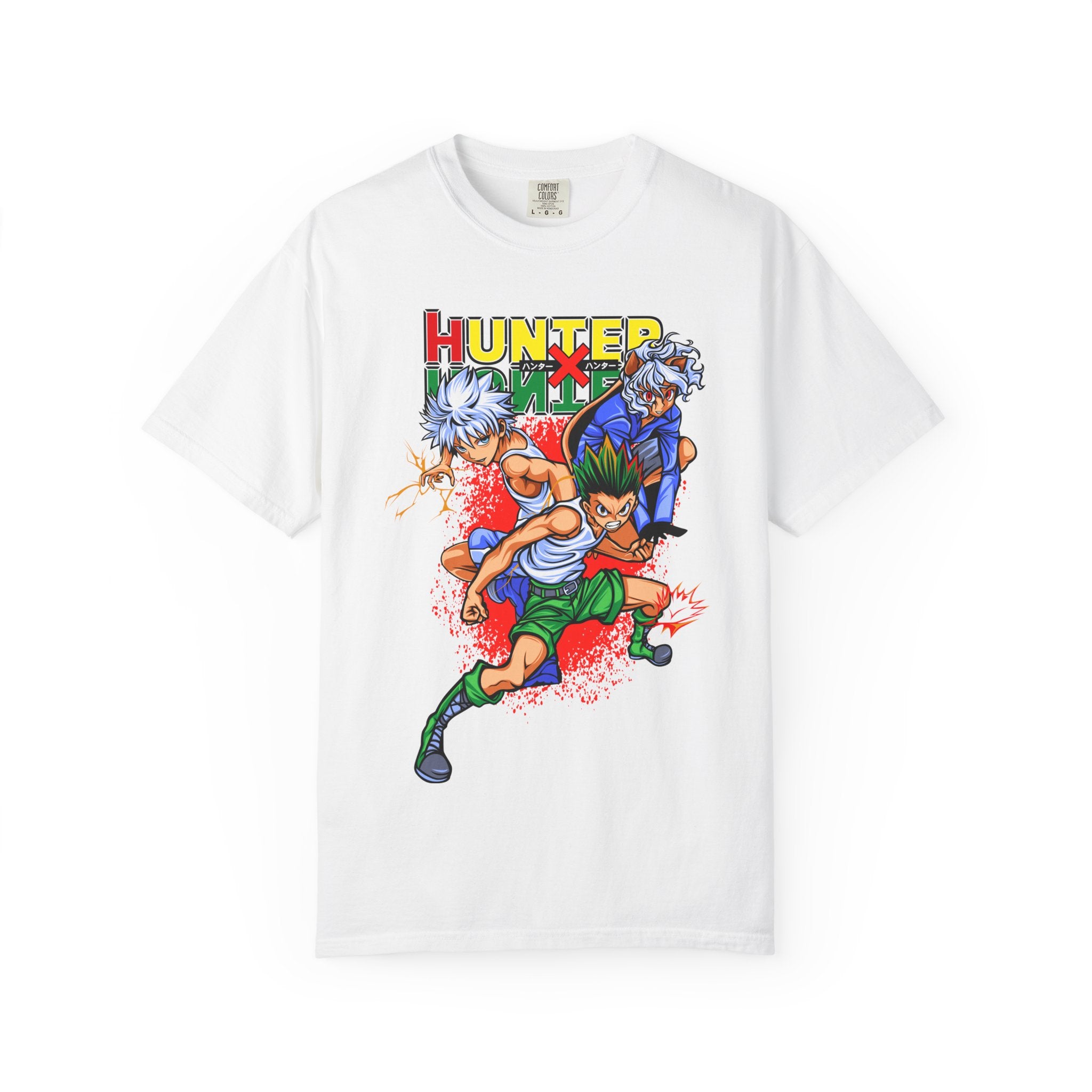 Hunter x Hunter Action Tee — Gon & Killua Anime Graphic T-Shirt